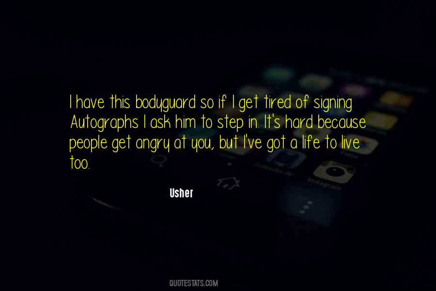 Usher Quotes #1135214 Usher Quotes #1135214