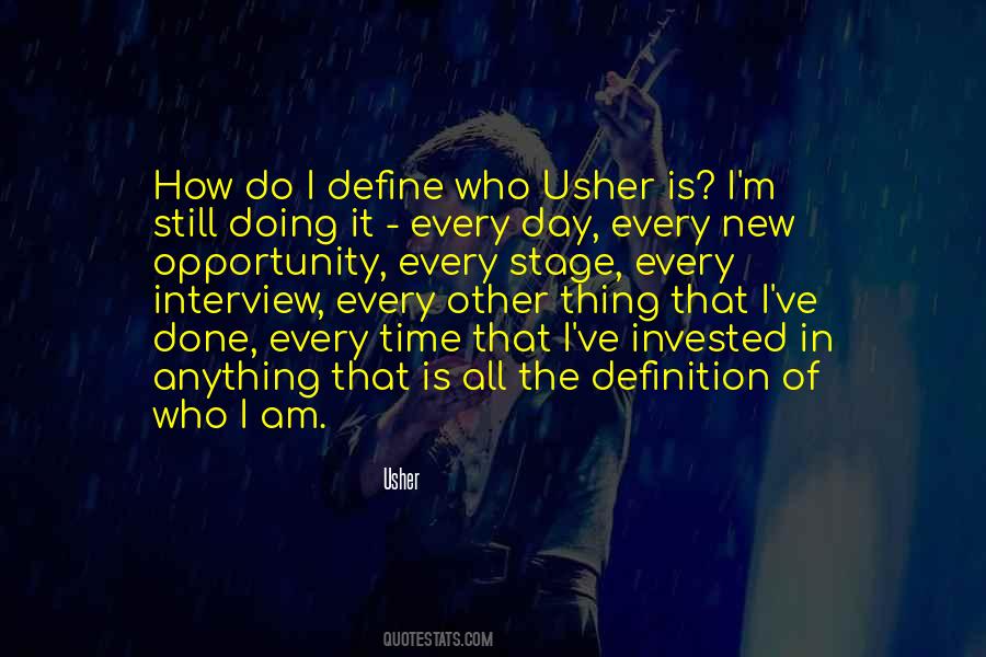 Usher Quotes #1546092 Usher Quotes #1546092