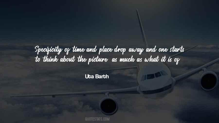 Uta Barth Quotes #1662385