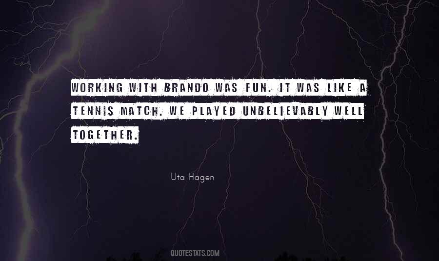 Uta Hagen Quotes #1456978