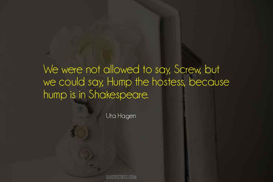 Uta Hagen Quotes #193803