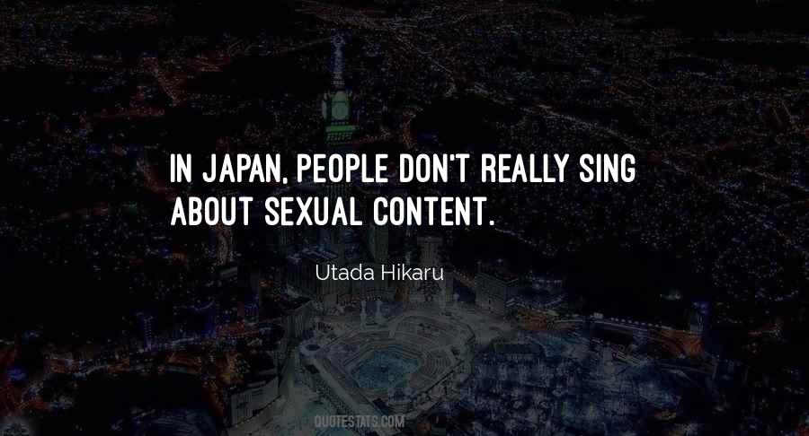 Utada Hikaru Quotes #453969