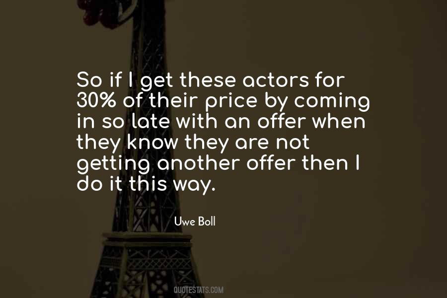 Uwe Boll Quotes #1035943