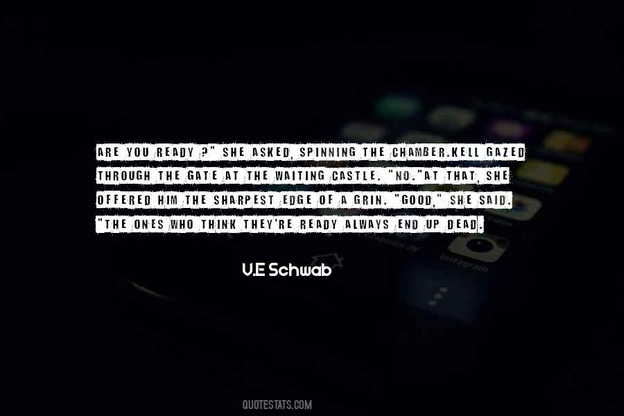 V.E Schwab Quotes #1576125