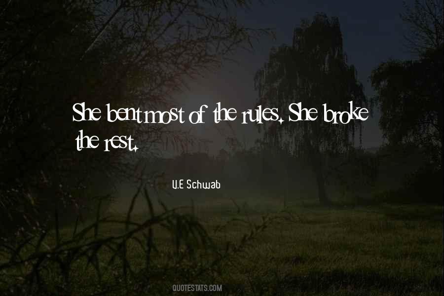 V.E Schwab Quotes #878635