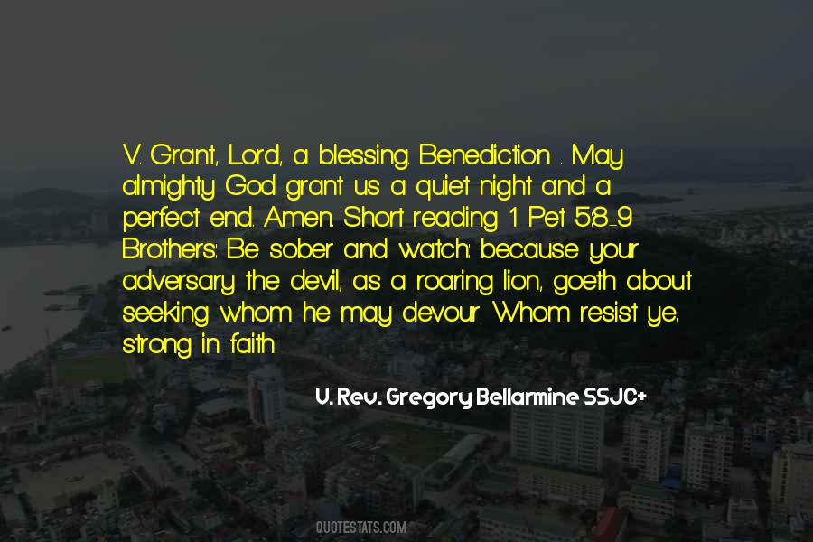 V. Rev. Gregory Bellarmine SSJC+ Quotes #721242 V. Rev. Gregory Bellarmine SSJC+ Quotes #721242