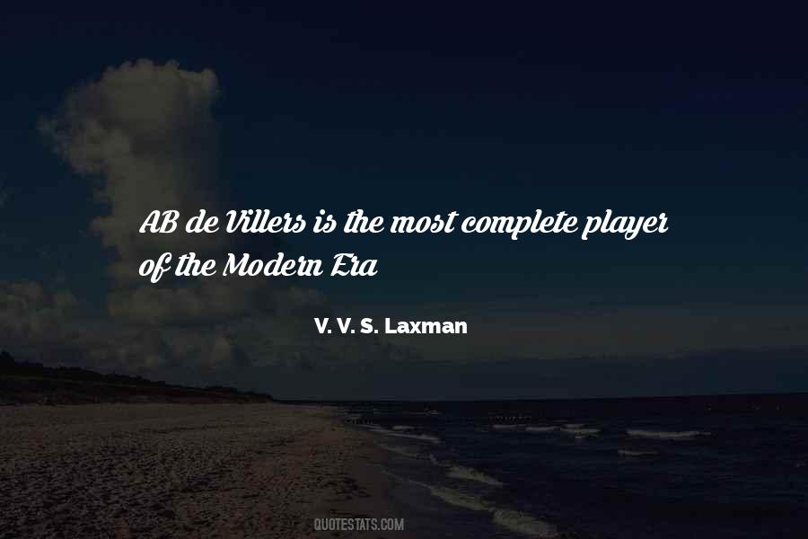 V. V. S. Laxman Quotes #1697459