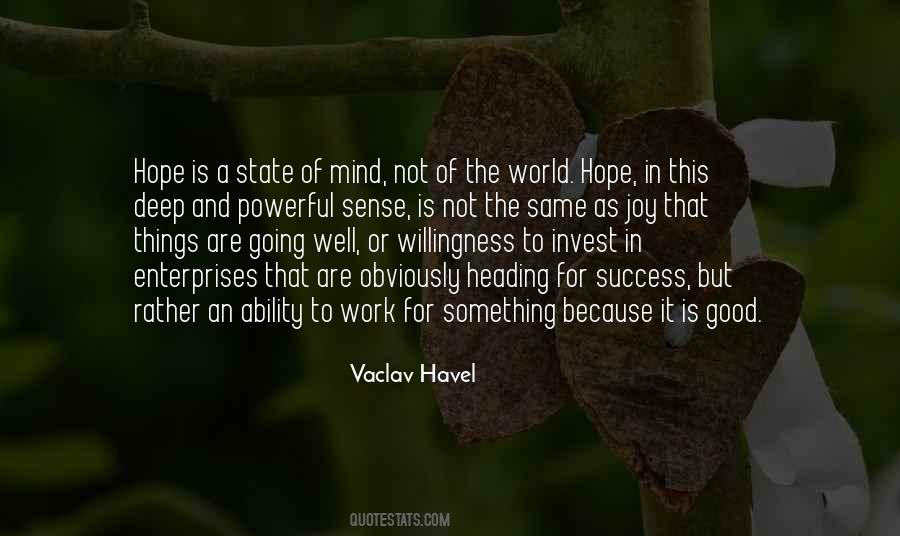 Vaclav Havel Quotes #1141755