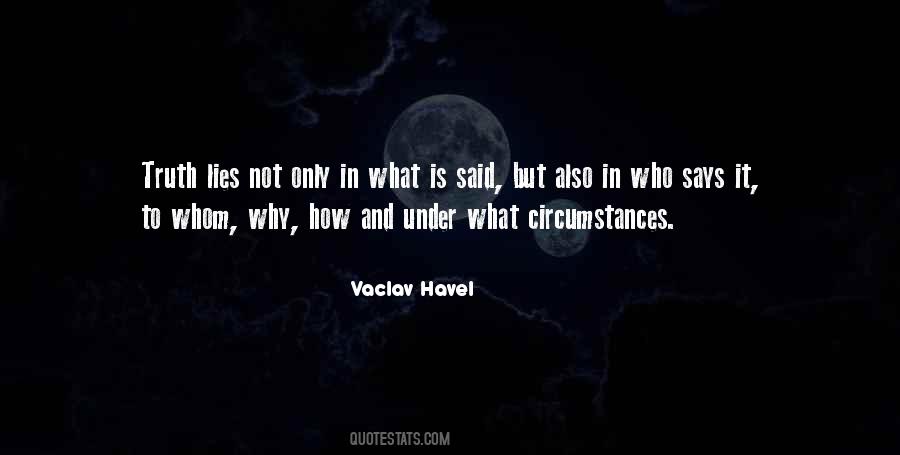 Vaclav Havel Quotes #1742217