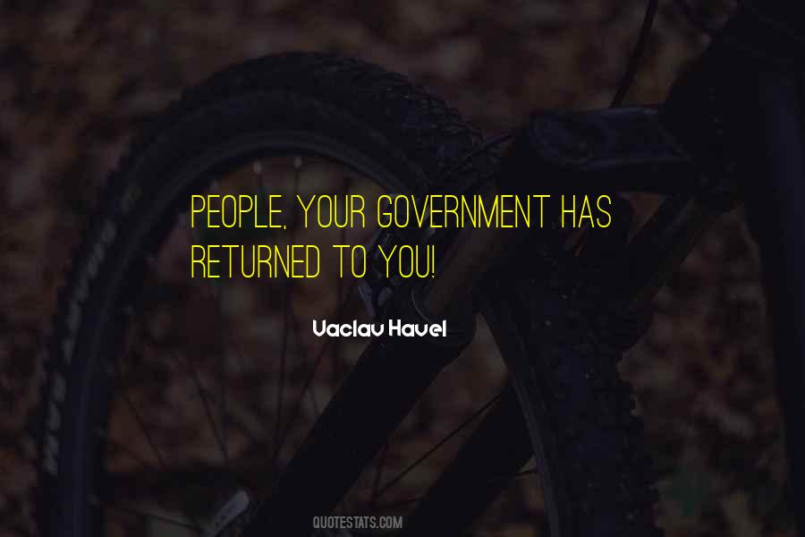 Vaclav Havel Quotes #1823918