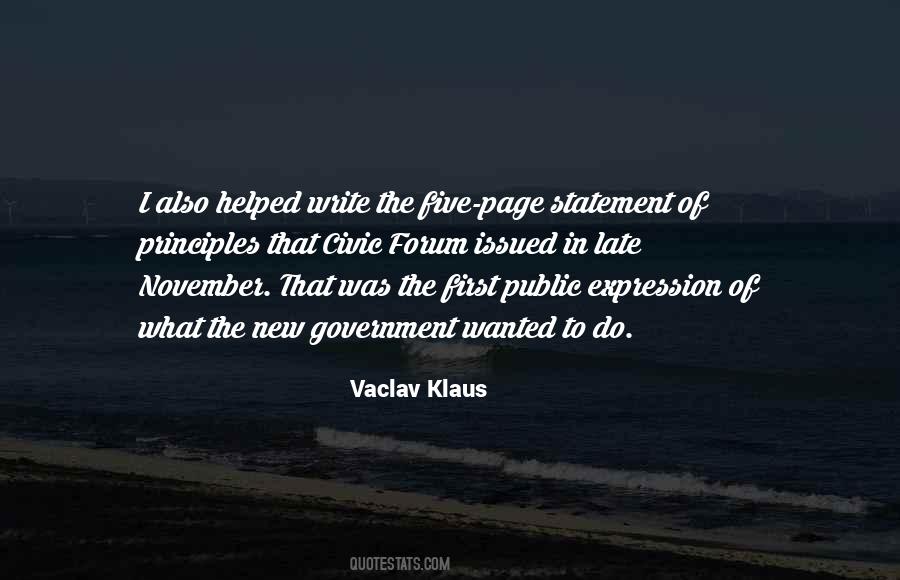 Vaclav Klaus Quotes #543085