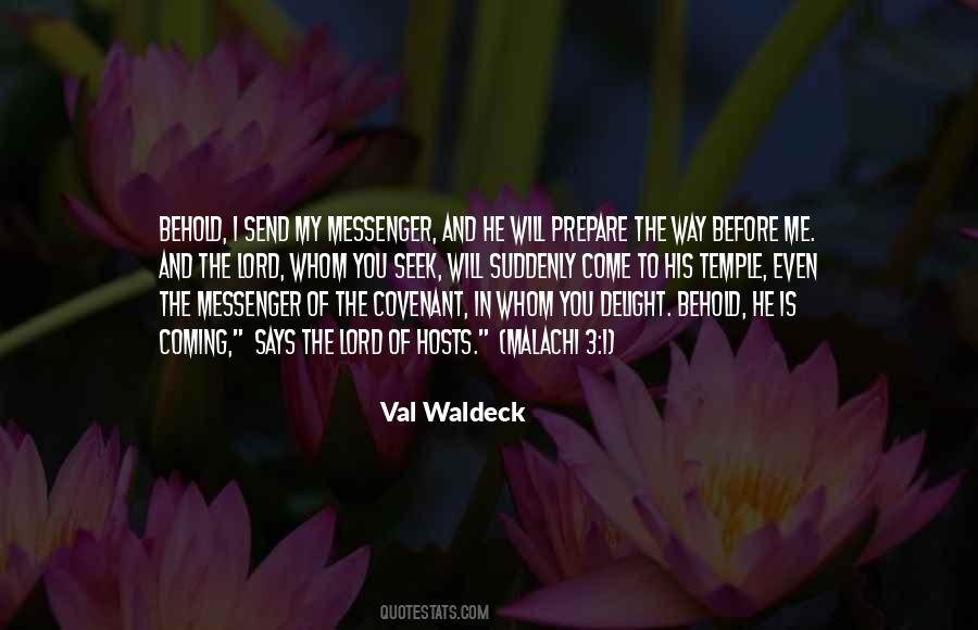 Val Waldeck Quotes #1073164