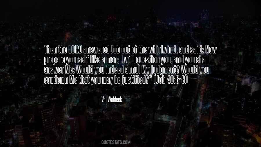 Val Waldeck Quotes #1714616