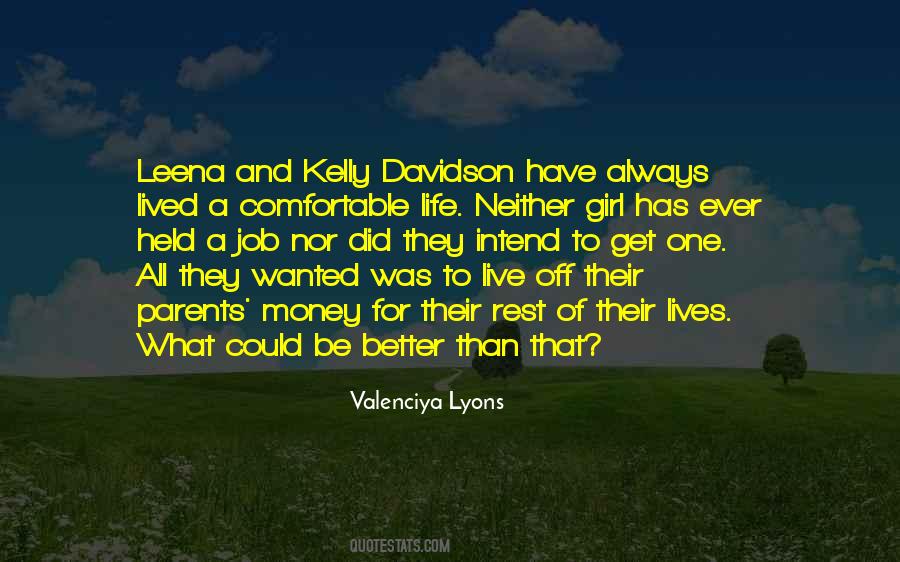 Valenciya Lyons Quotes #1098758