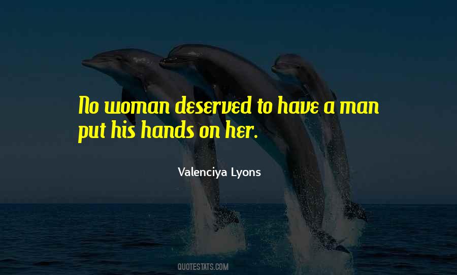 Valenciya Lyons Quotes #1795626