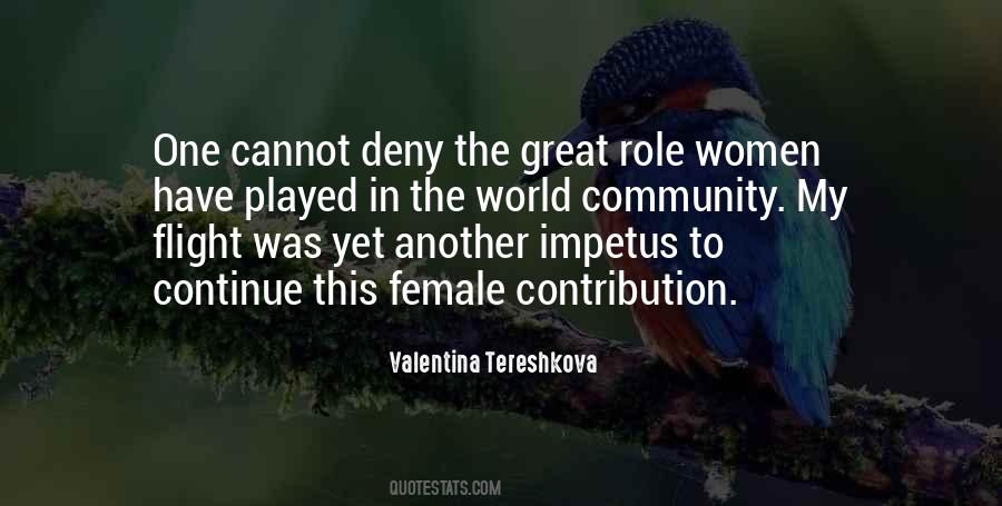 Valentina Tereshkova Quotes #310120