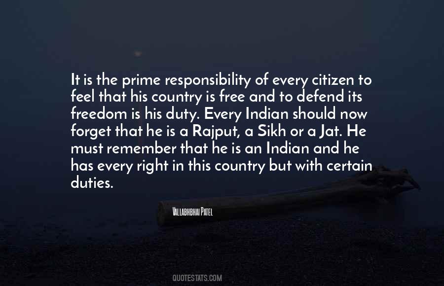 Vallabhbhai Patel Quotes #17476
