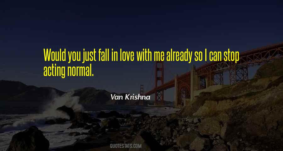 Van Krishna Quotes #1483690