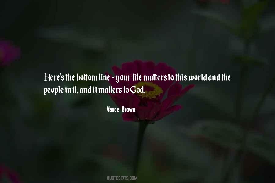 Vance Brown Quotes #587262 Vance Brown Quotes #587262