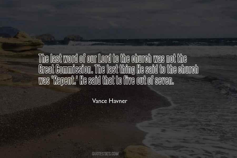 Vance Havner Quotes #1122177