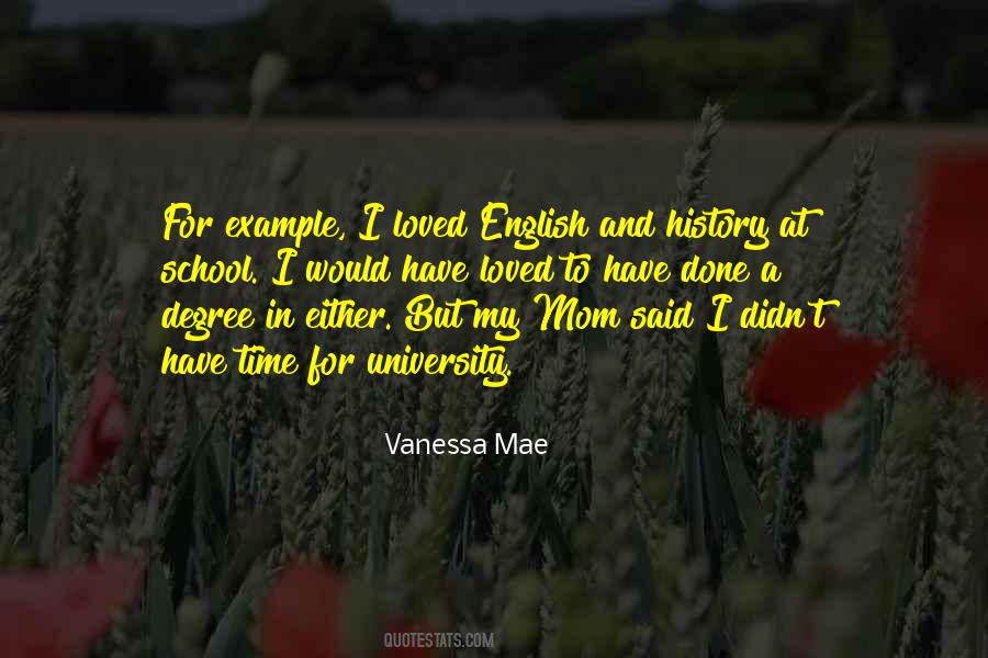 Vanessa Mae Quotes #1818509