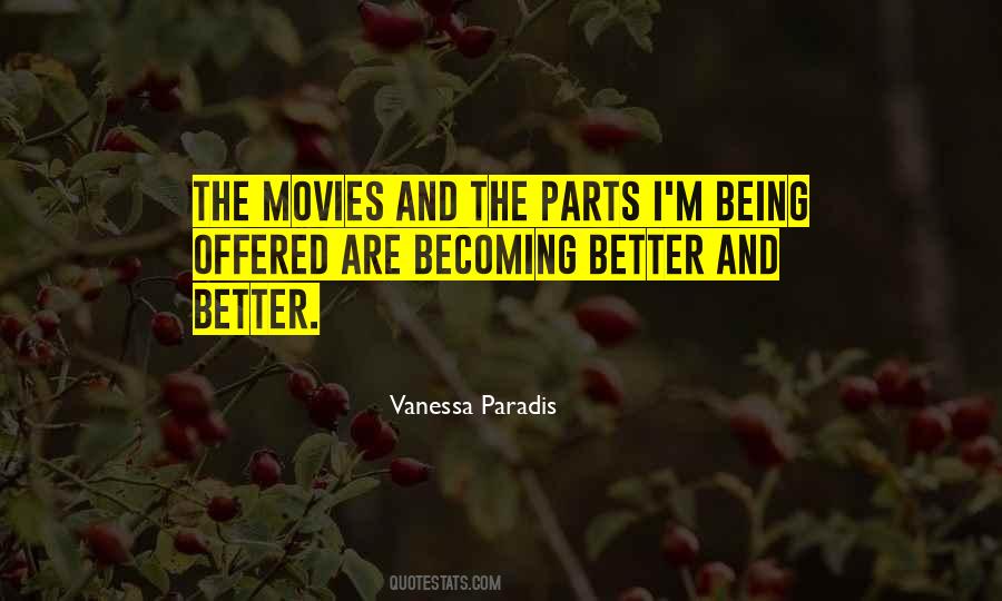 Vanessa Paradis Quotes #1475147