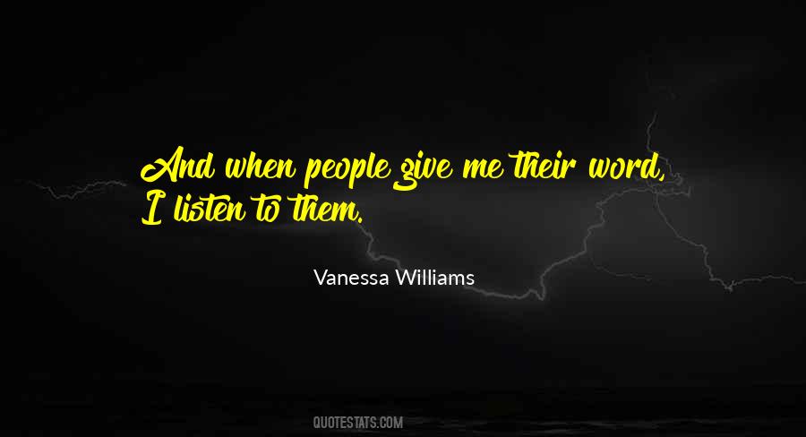 Vanessa Williams Quotes #1798282