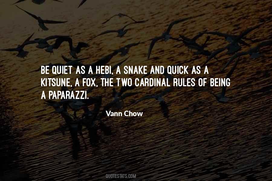 Vann Chow Quotes #114200