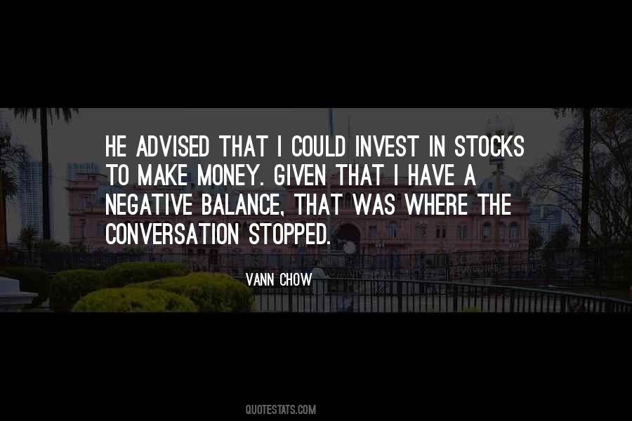 Vann Chow Quotes #240362