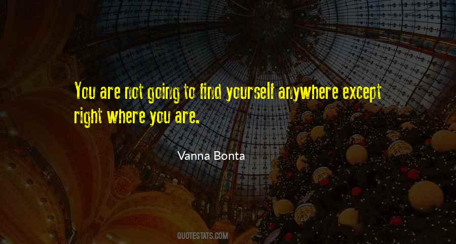 Vanna Bonta Quotes #516524