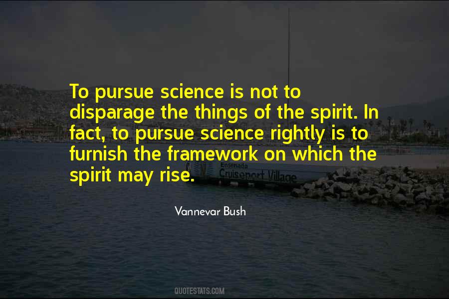Vannevar Bush Quotes #1578419