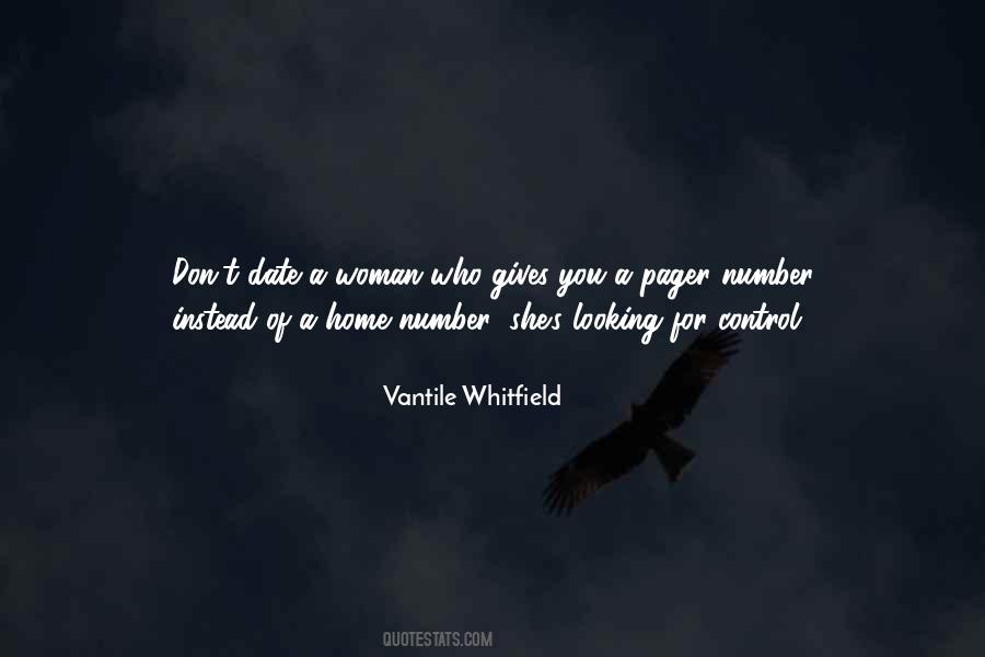 Vantile Whitfield Quotes #605881