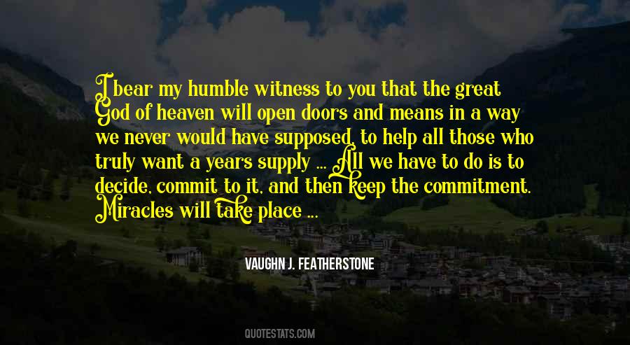 Vaughn J. Featherstone Quotes #452671