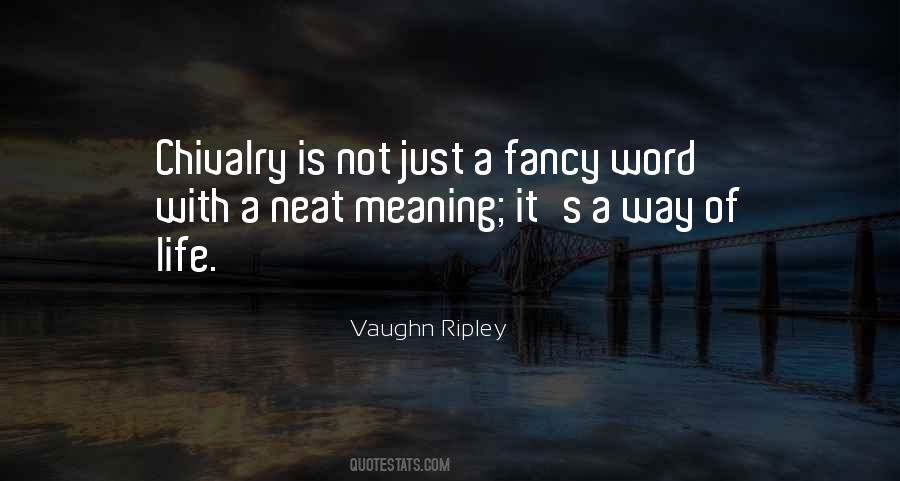 Vaughn Ripley Quotes #743154