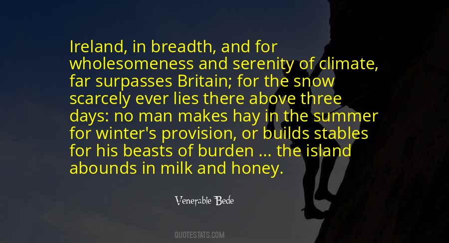 Venerable Bede Quotes #313054