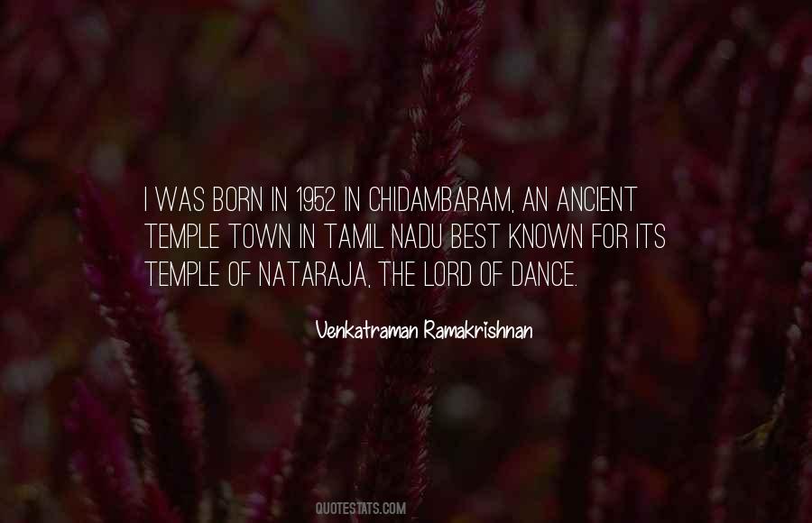 Venkatraman Ramakrishnan Quotes #1468239
