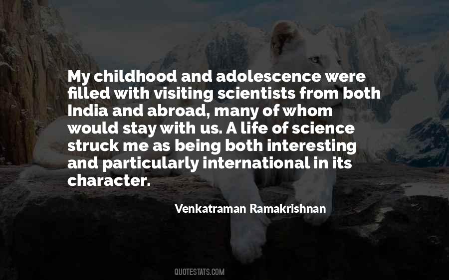 Venkatraman Ramakrishnan Quotes #1544187