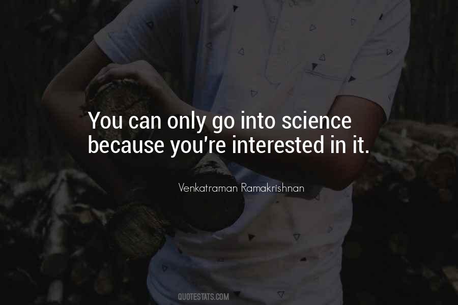 Venkatraman Ramakrishnan Quotes #795091