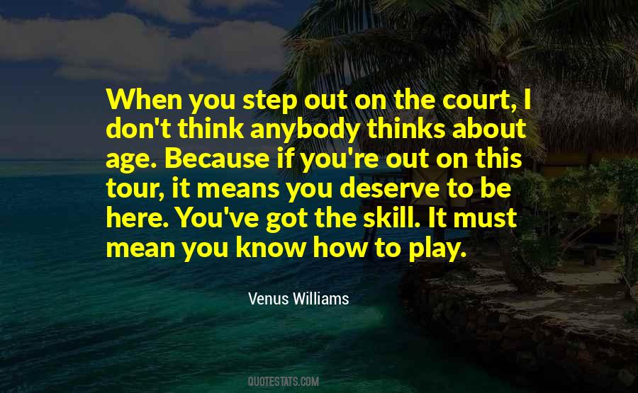 Venus Williams Quotes #170337