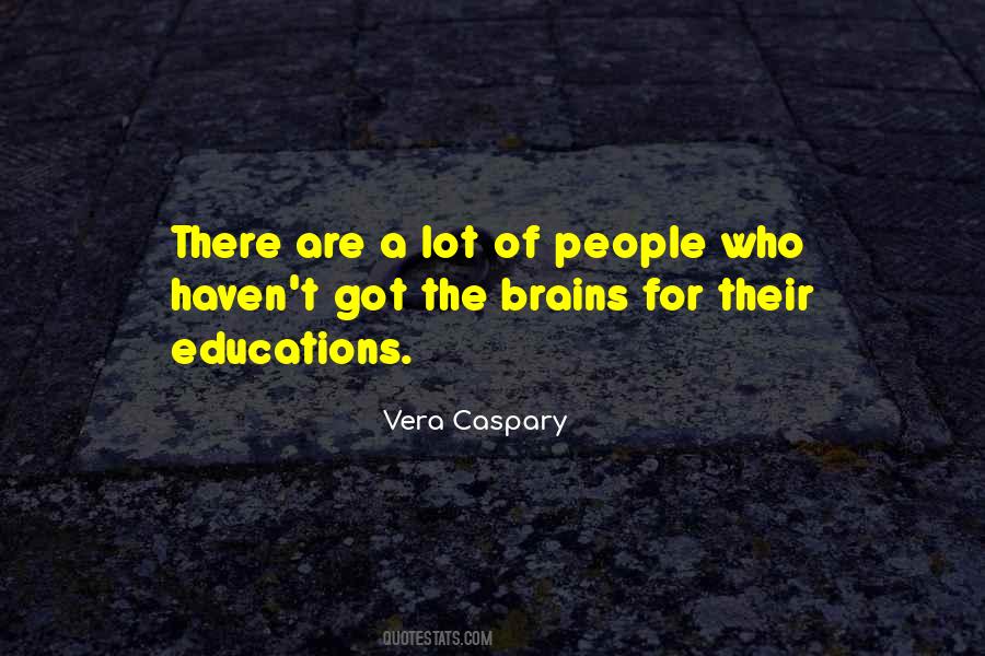 Vera Caspary Quotes #193086