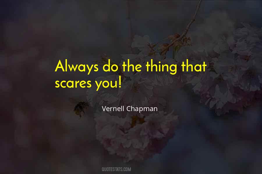 Vernell Chapman Quotes #1292306