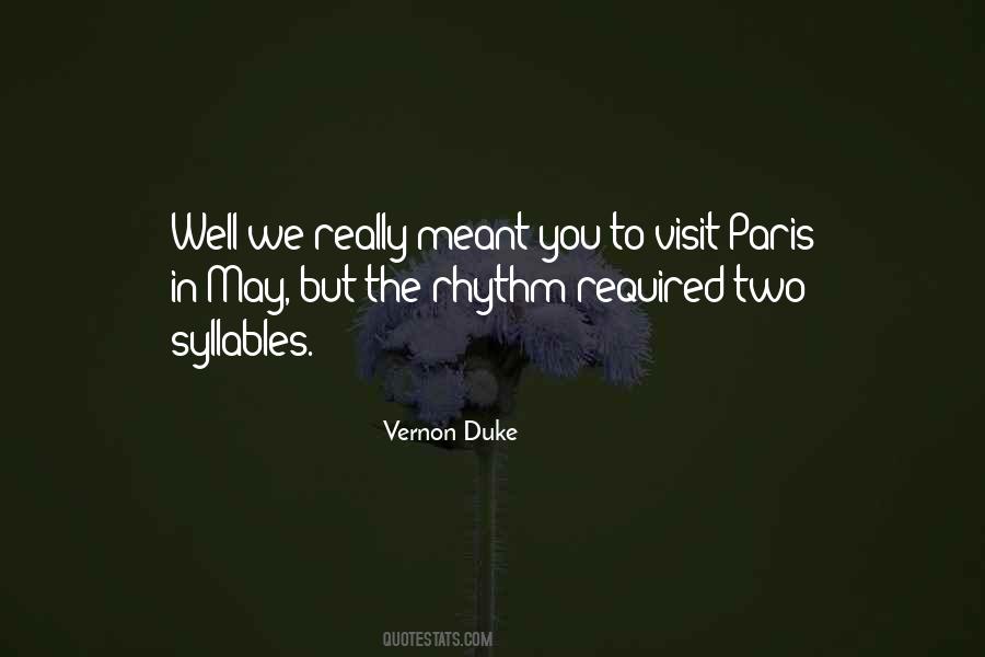 Vernon Duke Quotes #196210