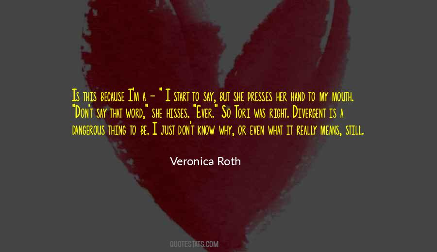 Veronica Roth Quotes #1603271