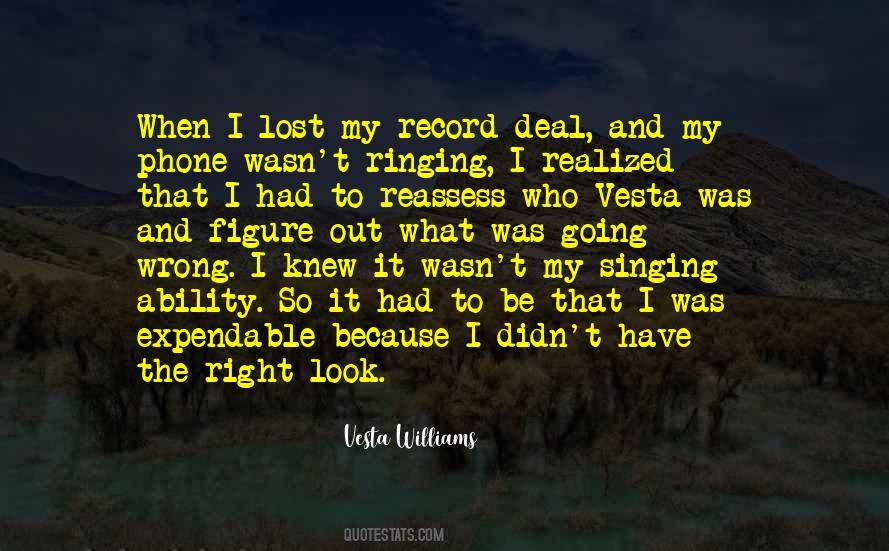 Vesta Williams Quotes #1250204