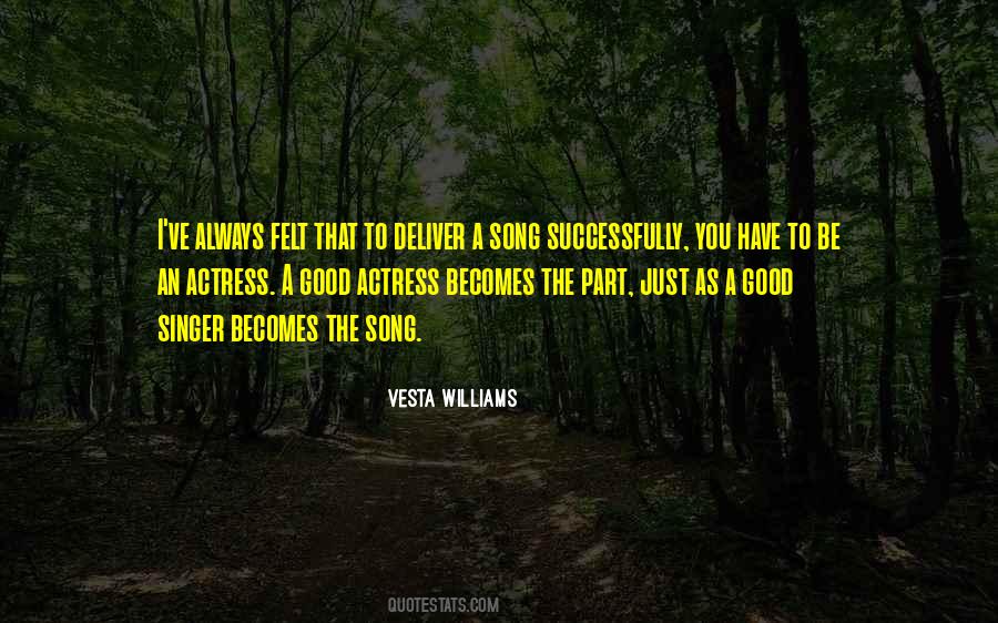 Vesta Williams Quotes #1310700