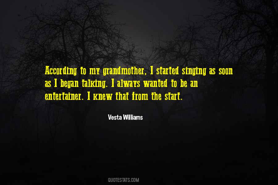 Vesta Williams Quotes #559854