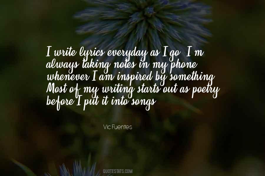 Vic Fuentes Quotes #844732