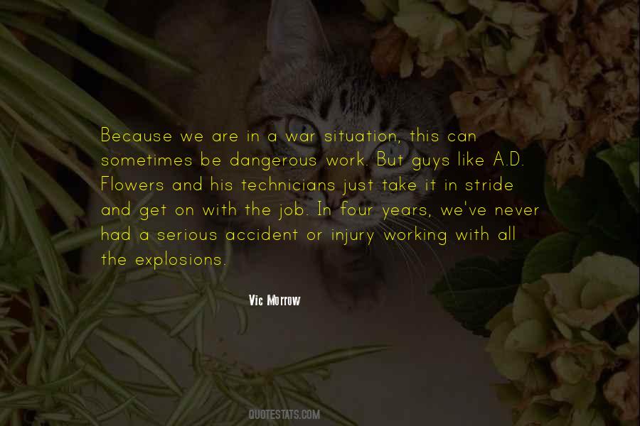 Vic Morrow Quotes #178934