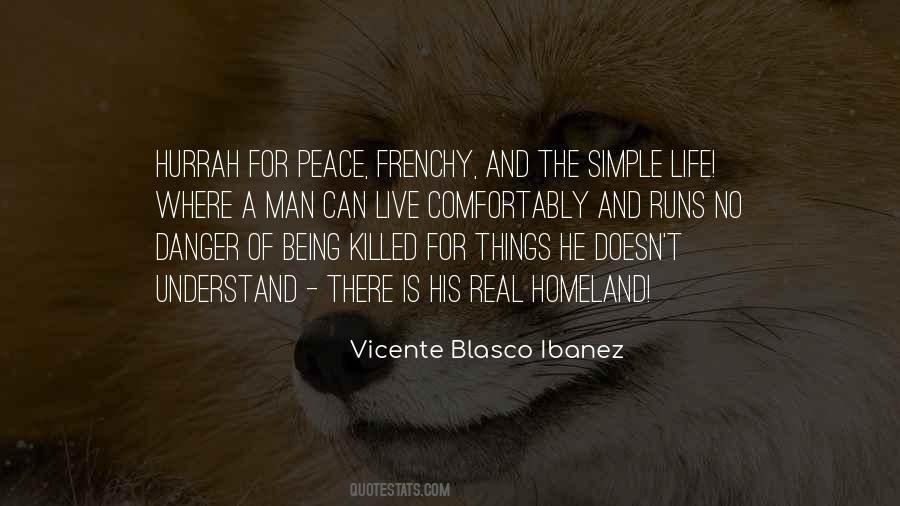 Vicente Blasco Ibanez Quotes #200860