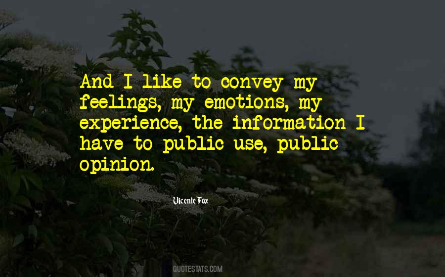 Vicente Fox Quotes #522768